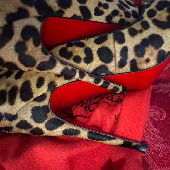 Christian Louboutin Kate 100 Madagascar Size 41 100mm Heel Good Condition - Picture 4 of 8